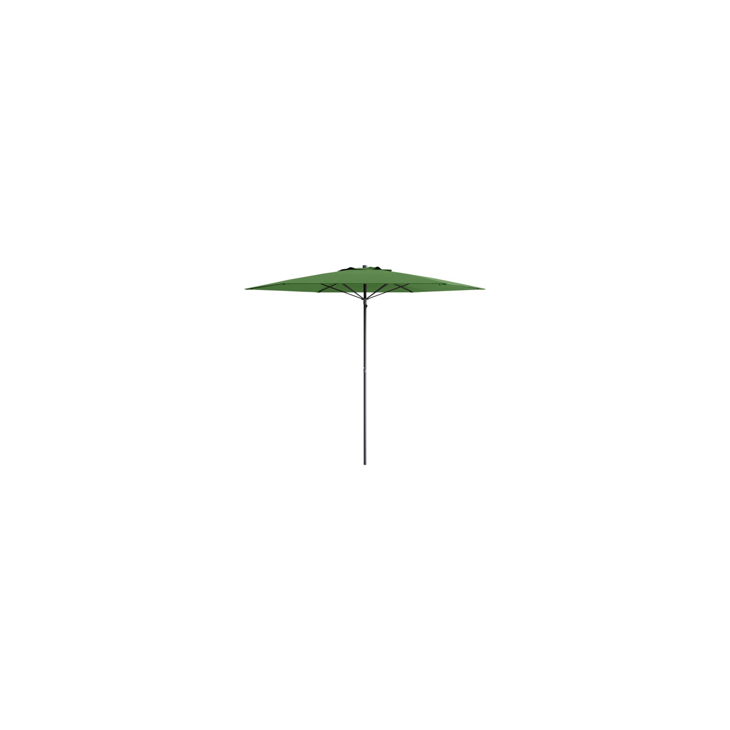 CorLiving Collapsible 7 ft. Circular Beach/Patio Umbrella - Forest Green