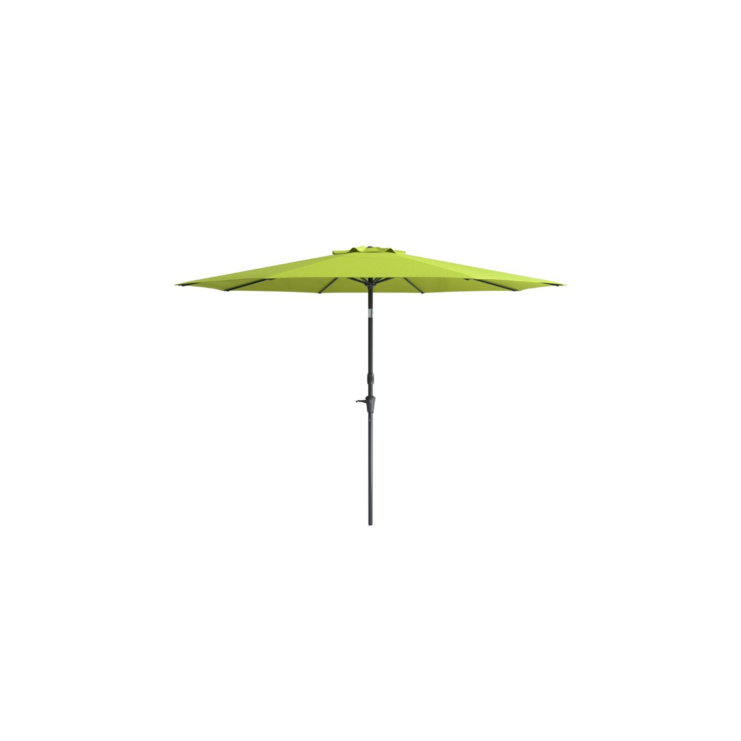 CorLiving Contemporary 10 ft. Deluxe Tilting Patio Umbrella - Lime Green