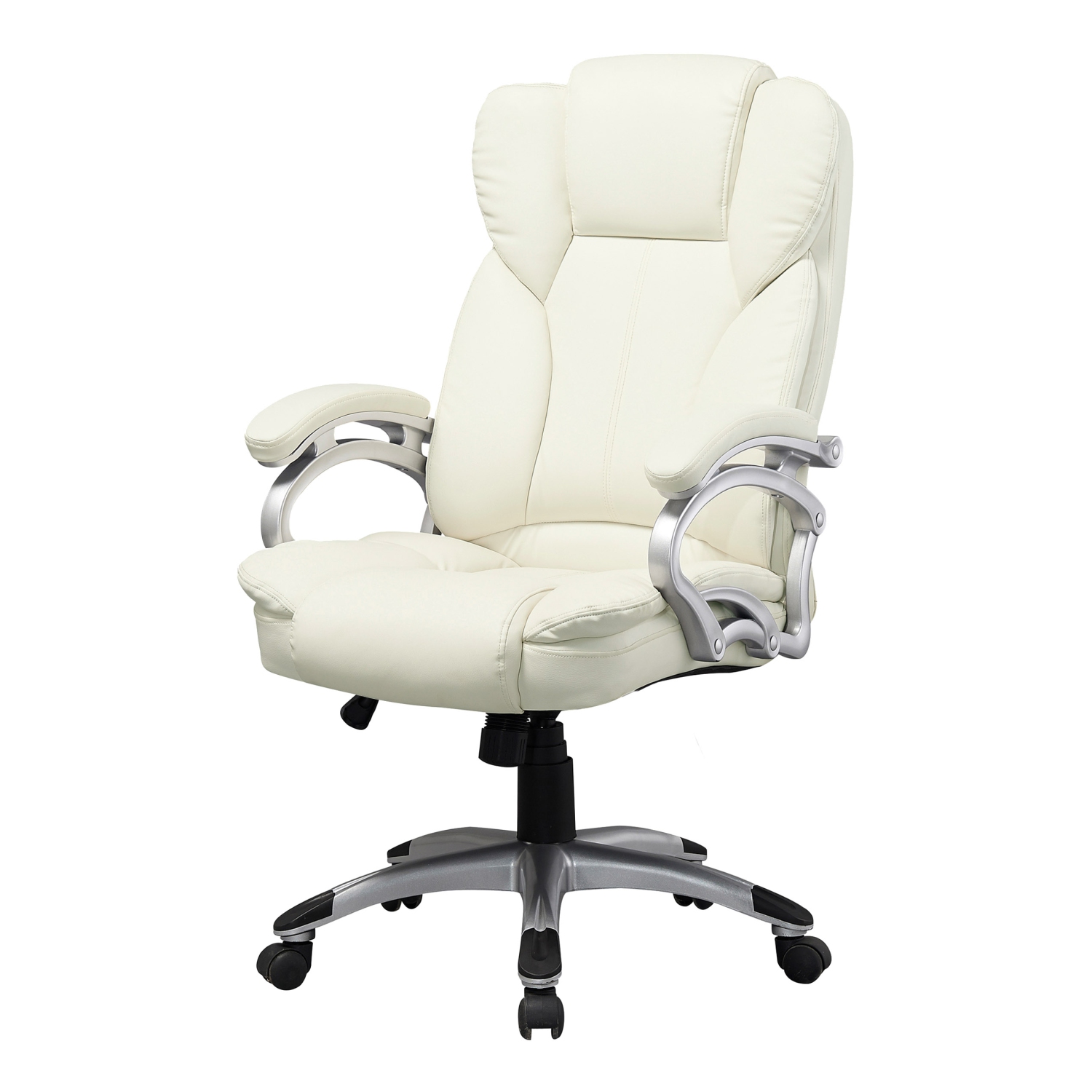 CorLiving Workspace Ergonomic High-Back Manager Chair - White