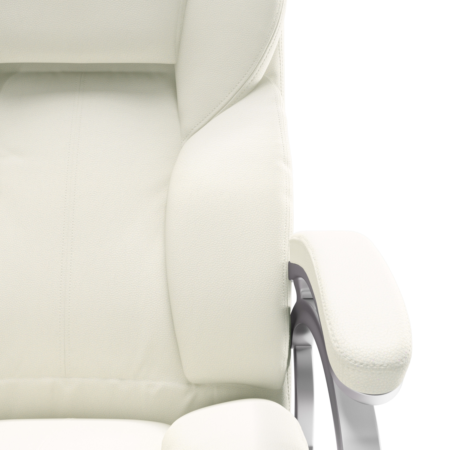 CorLiving Workspace Ergonomic High-Back Manager Chair - White
