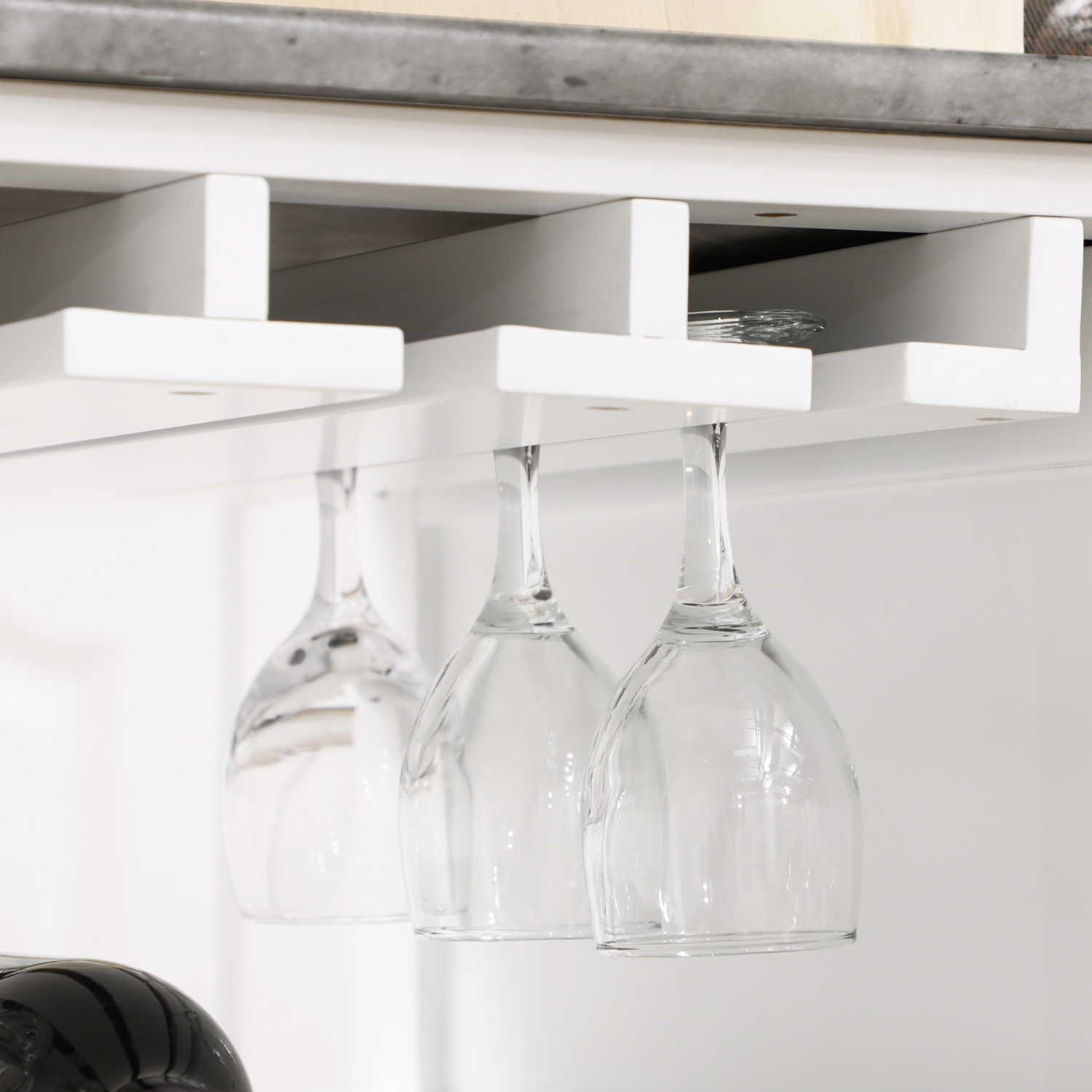 HOMCOM – Chariot de cuisine sur roulettes avec porte-bouteilles, tiroir, tablettes ouvertes, armoire et faux marbre, îlot de cuisine avec rangement,