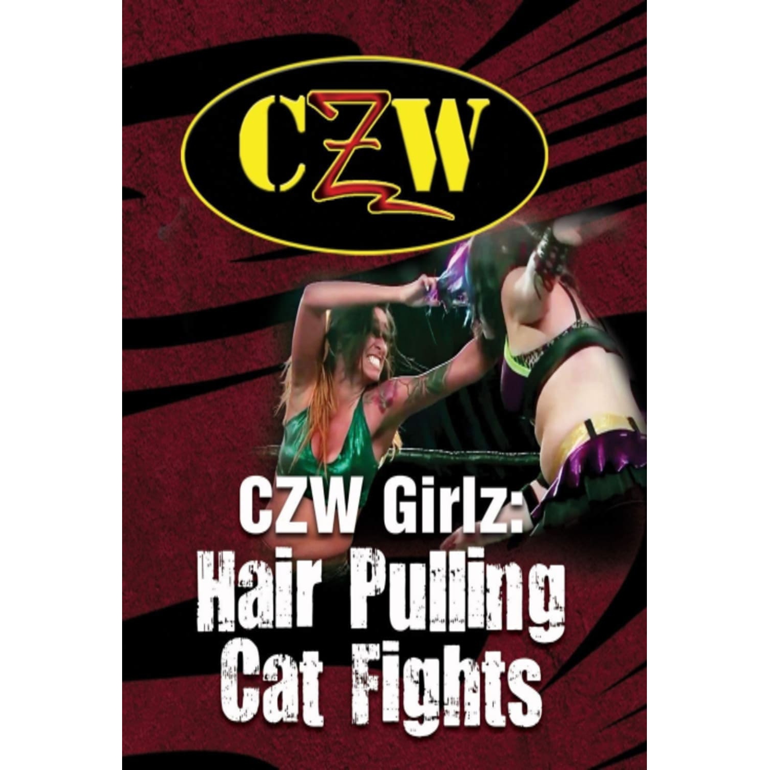 CZW: Girlz: Hair Pulling Cat Fights - [DVD]
