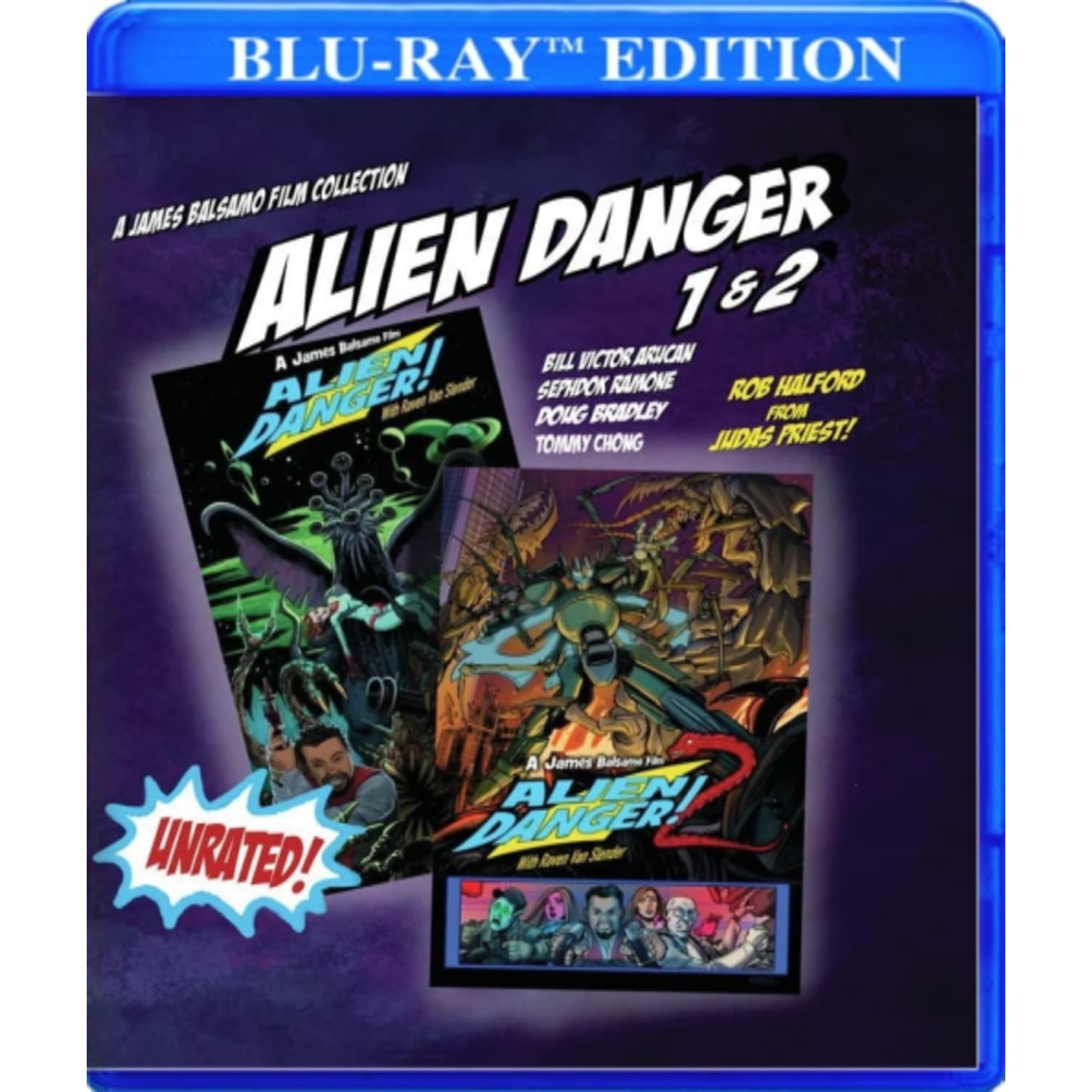 Alien Danger 1 And 2! Double Disc - - [Blu-ray]