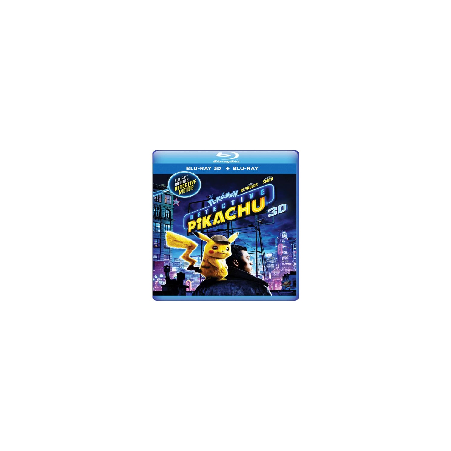 Pokemon Detective Pikachu (3D Blu Ray/Blu Ray/Digital) - Blu-ray