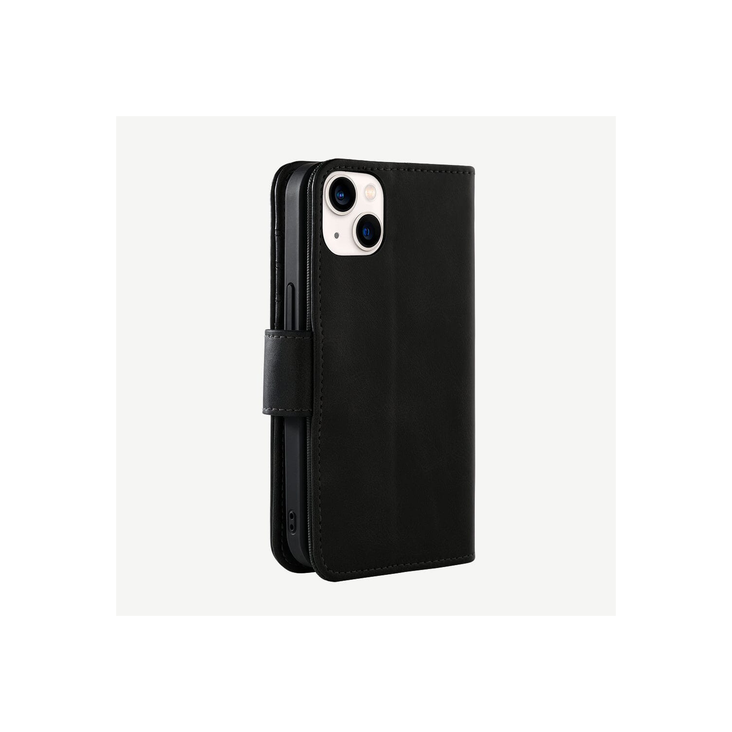 iPhone 15 Plus Wallet Case With MagSafe - 5th Ave, Black