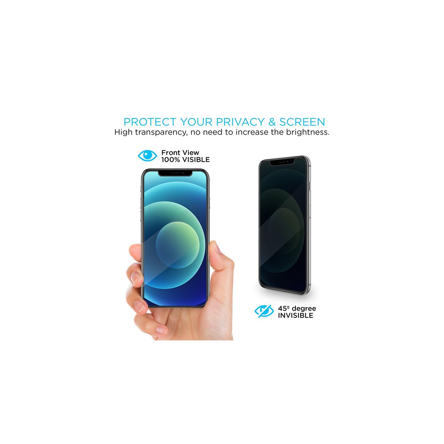 iPhone 15 Privacy Glass Screen Protector - Screen Patrol