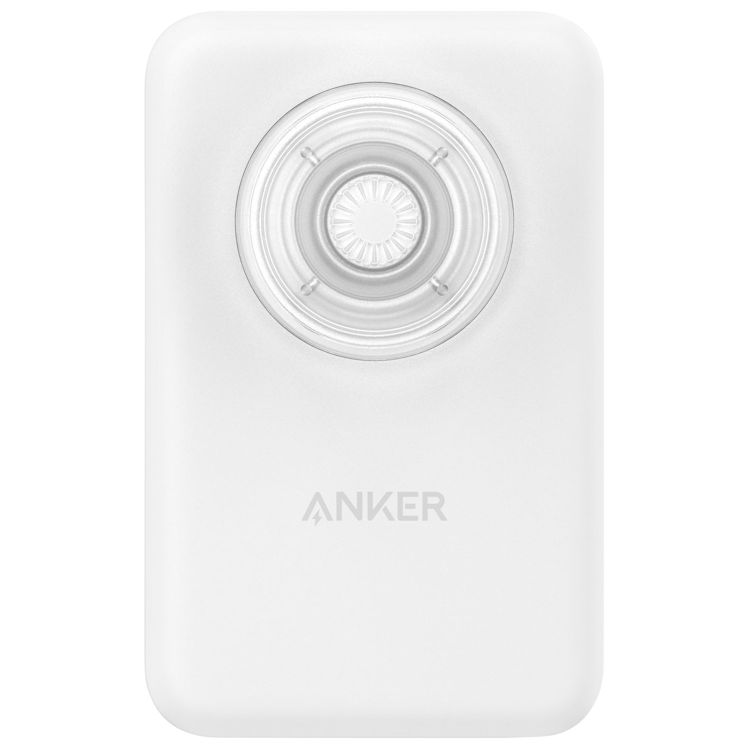 PopSockets + Anker MagGo MagSafe Phone Grip & Battery Pack - White