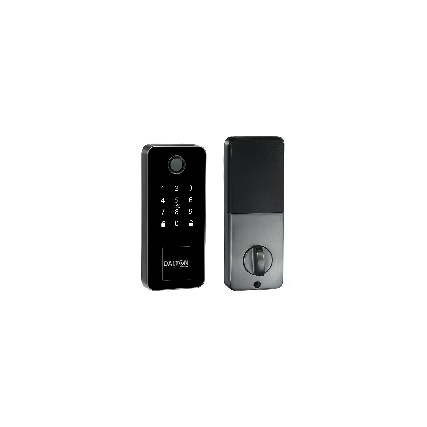 DALTON SMART LOCKS Smart Lock Electronic Lock Fingerprint Bluetooth Deadbolt Nickel