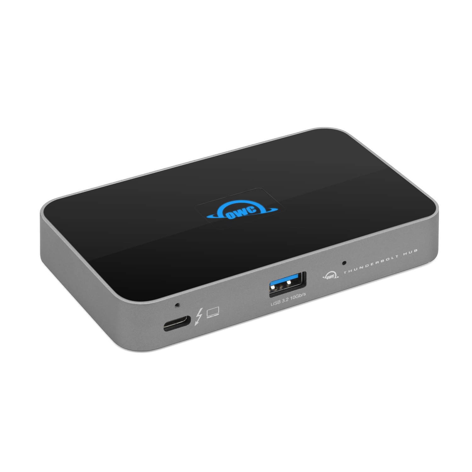OWC Thunderbolt Hub Docking Station, Grey/Black, Thunderbolt 4, USB-A