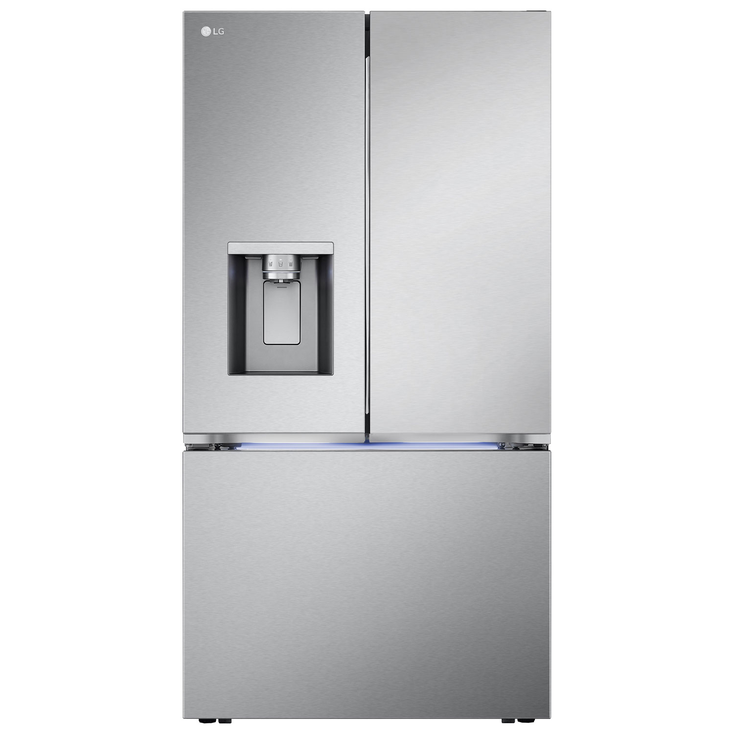 LG 36" 31 Cu. Ft. French Door Refrigerator w/ Water & Ice Dispenser - Smudge Proof Stainless Steel
