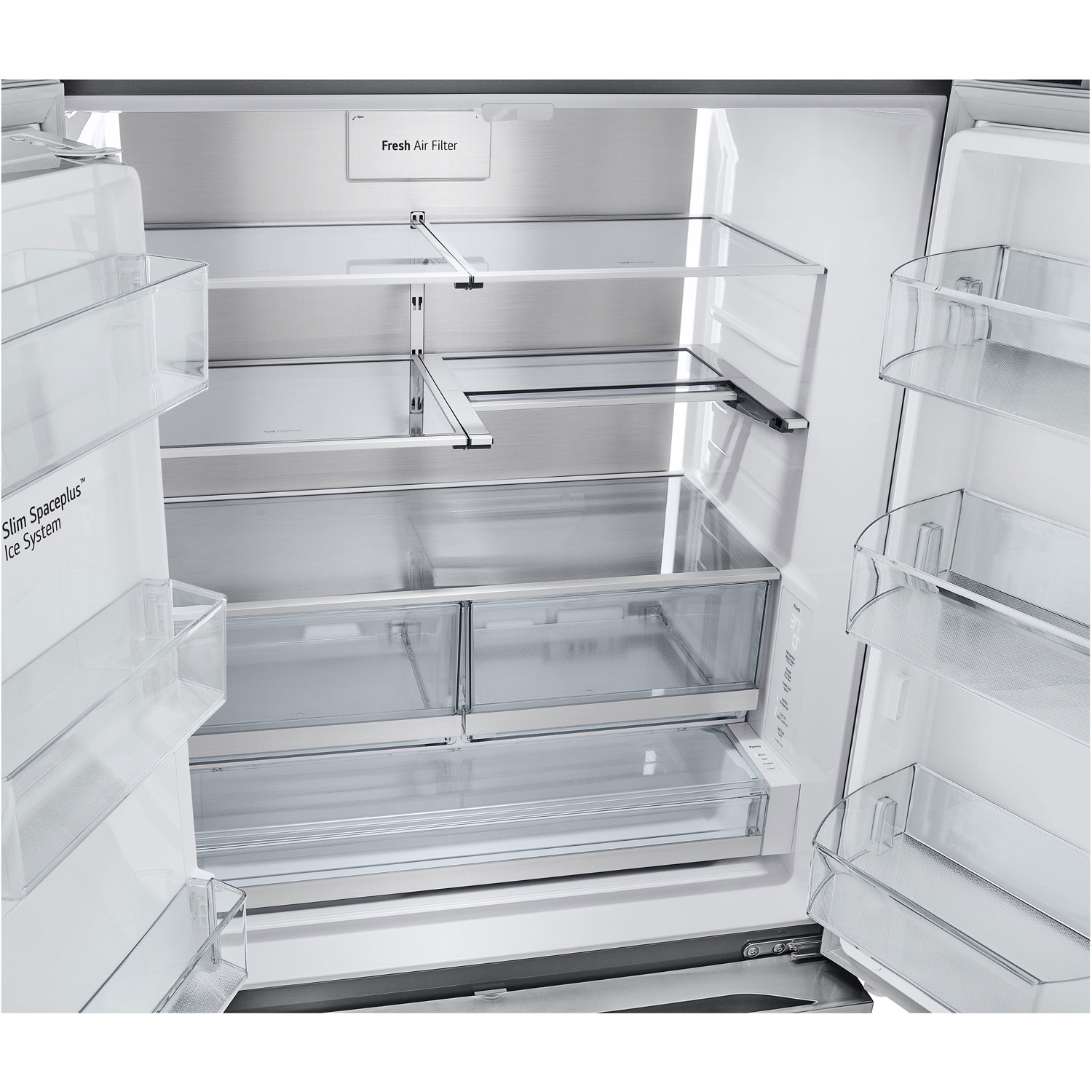 LG 36" 31 Cu. Ft. French Door Refrigerator w/ Water & Ice Dispenser - Smudge Proof Stainless Steel