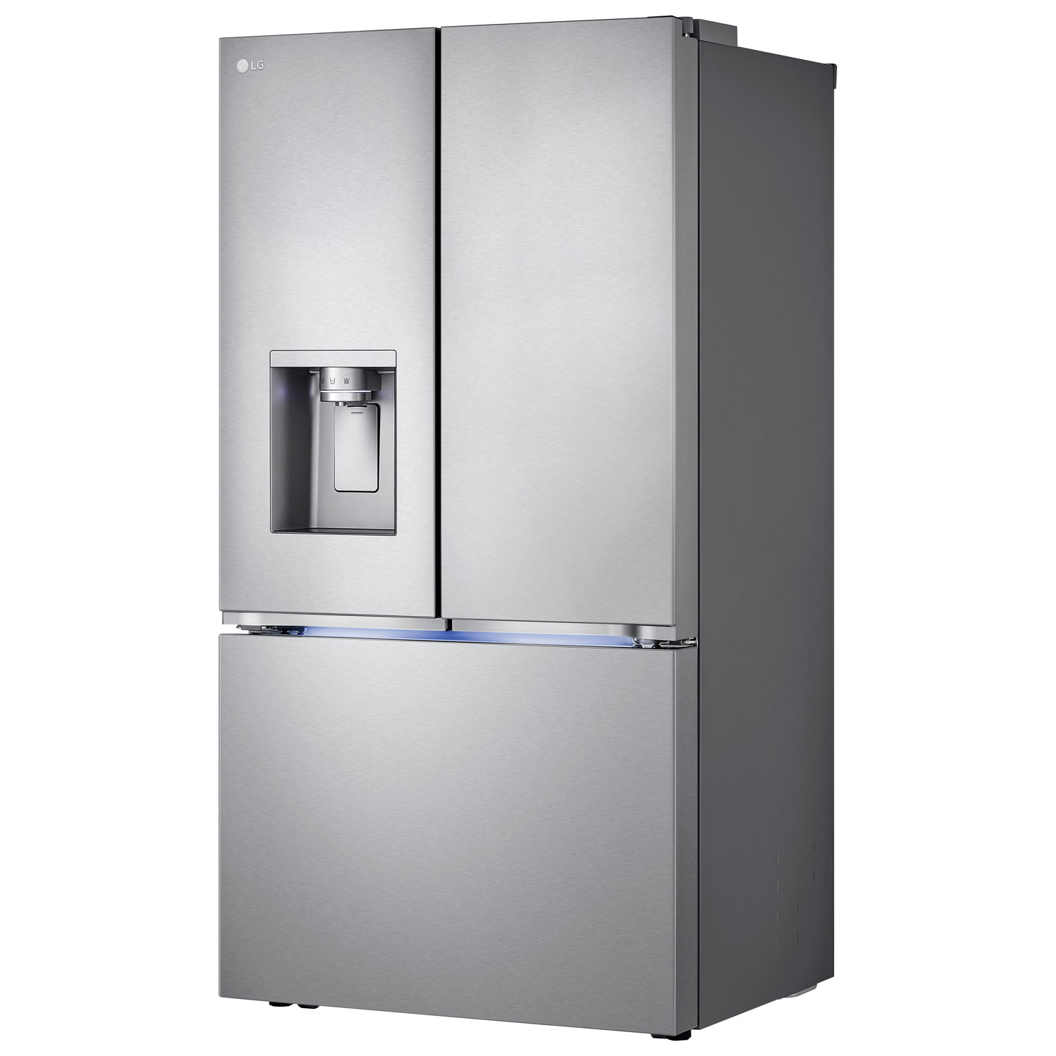 LG 36" 31 Cu. Ft. French Door Refrigerator w/ Water & Ice Dispenser - Smudge Proof Stainless Steel