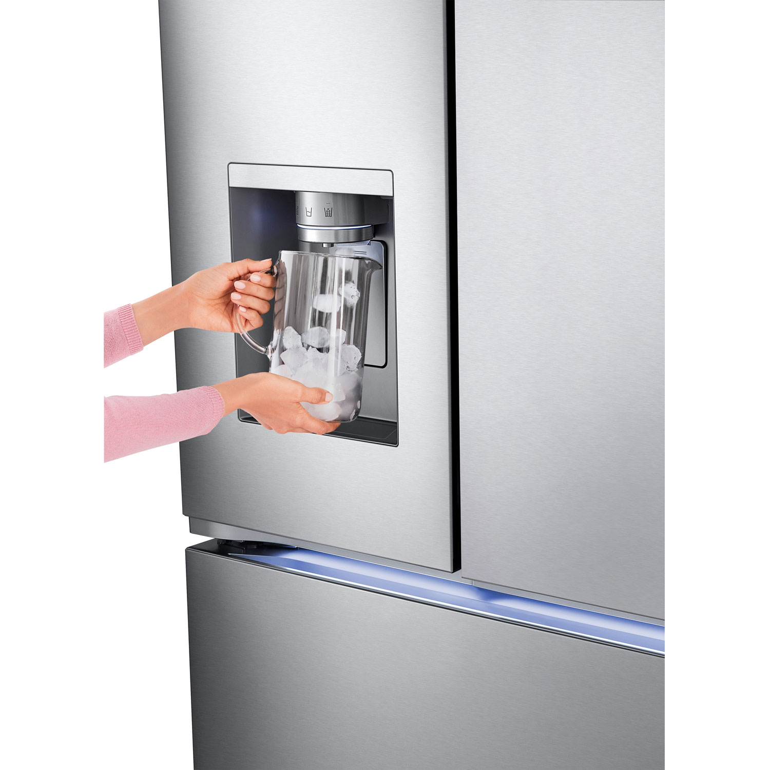 LG 36" 31 Cu. Ft. French Door Refrigerator w/ Water & Ice Dispenser - Smudge Proof Stainless Steel