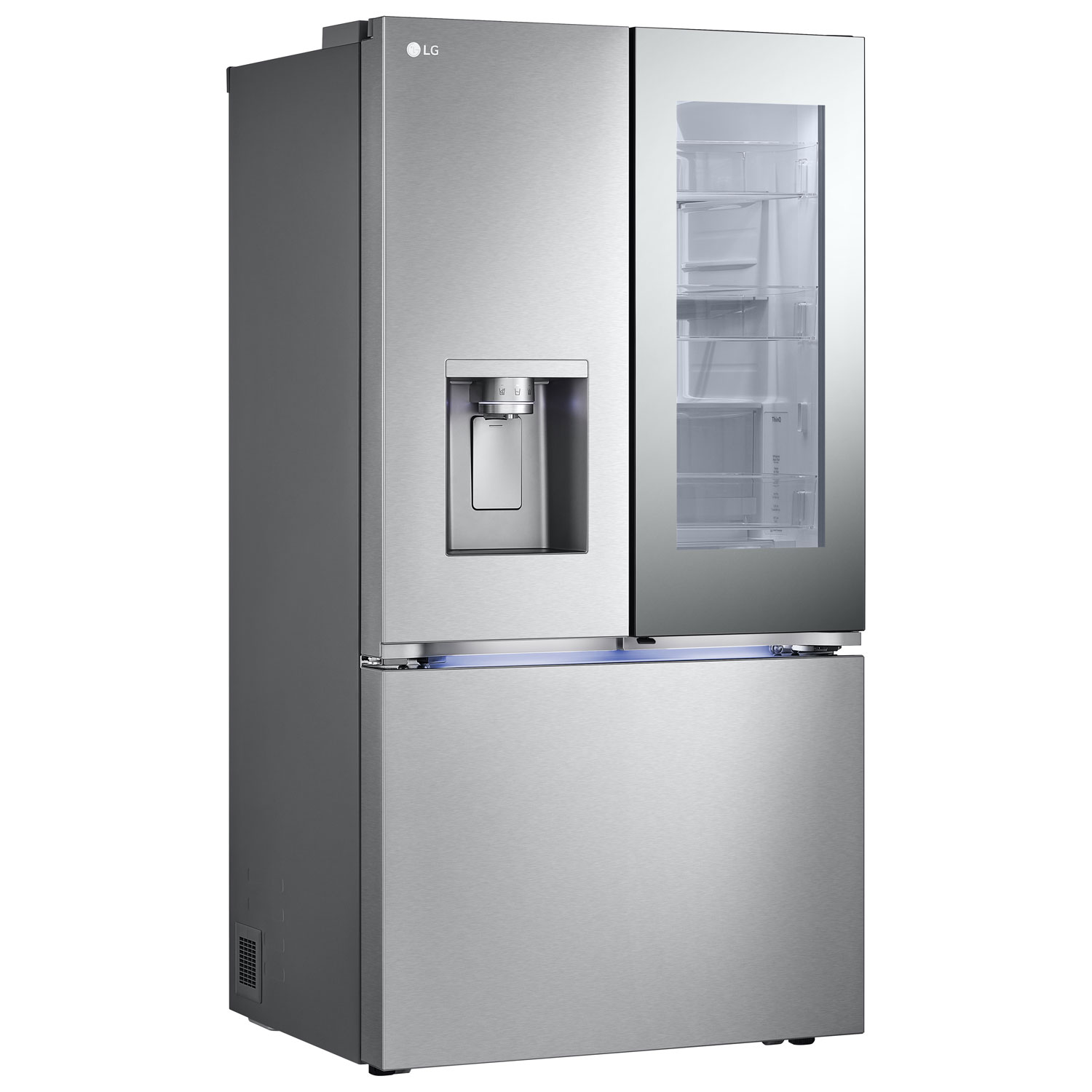 LG 36" 31 Cu. Ft. French Door Refrigerator w/ Water & Ice Dispenser - Smudge Proof Stainless Steel