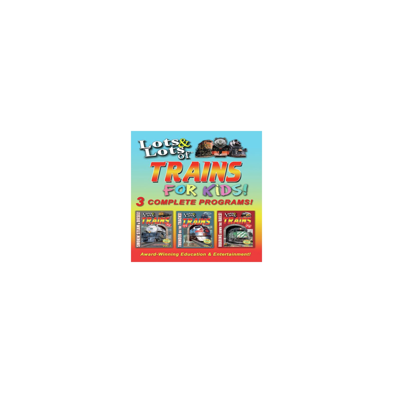 Lots And Lots Of Trains For Kids - - [DVD]