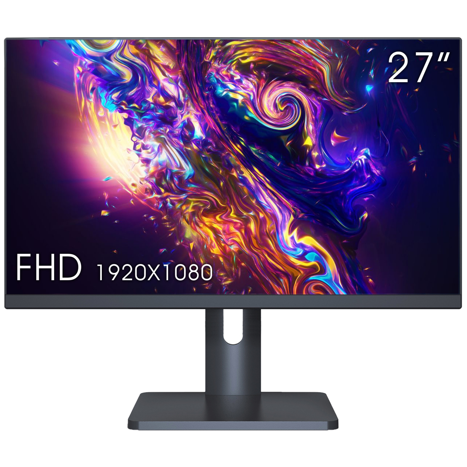 Refurbished - Desktop PC Dell OptiPlex 3060 SFF High Performance Computer, New 27 inch FHD Monitor, Intel Core i5 8th Gen, New 512GB NVMe SSD, 8GB