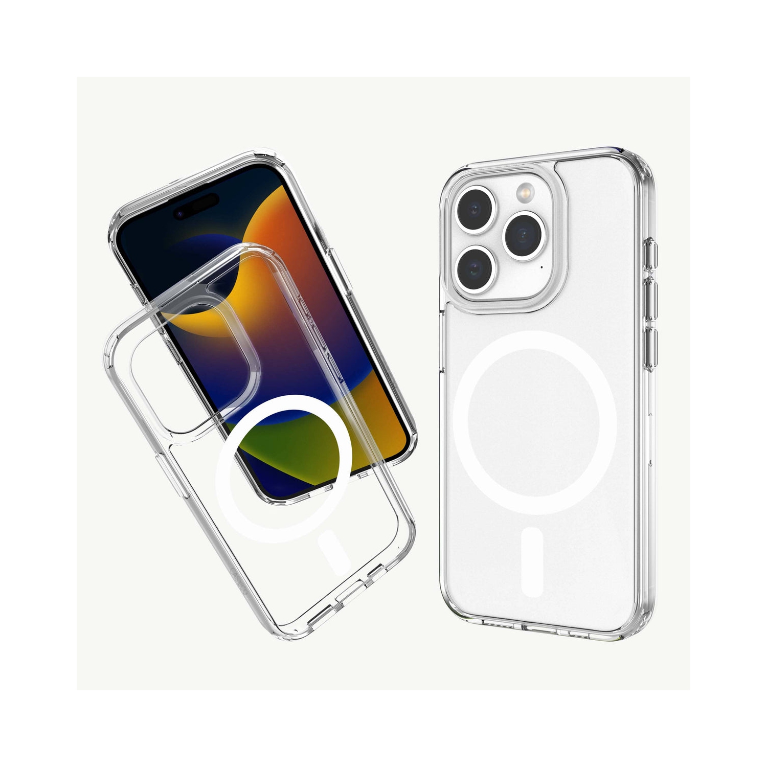 iPhone 15 Pro Max Clear Case With MagSafe