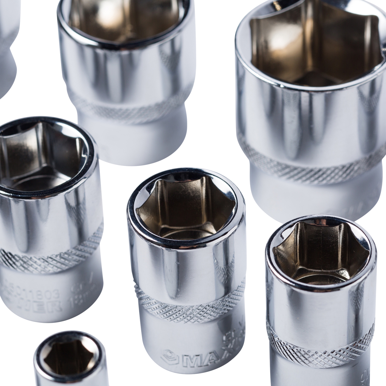 Jeu de douilles d'entraînement de 20pc 1⁄2 po de MAXPOWER