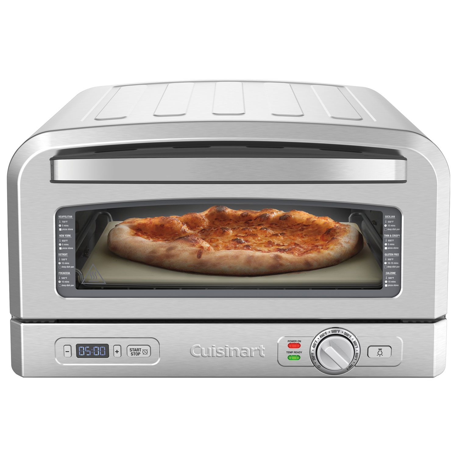 Cuisinart 12" Indoor Pizza Oven - Stainless Steel