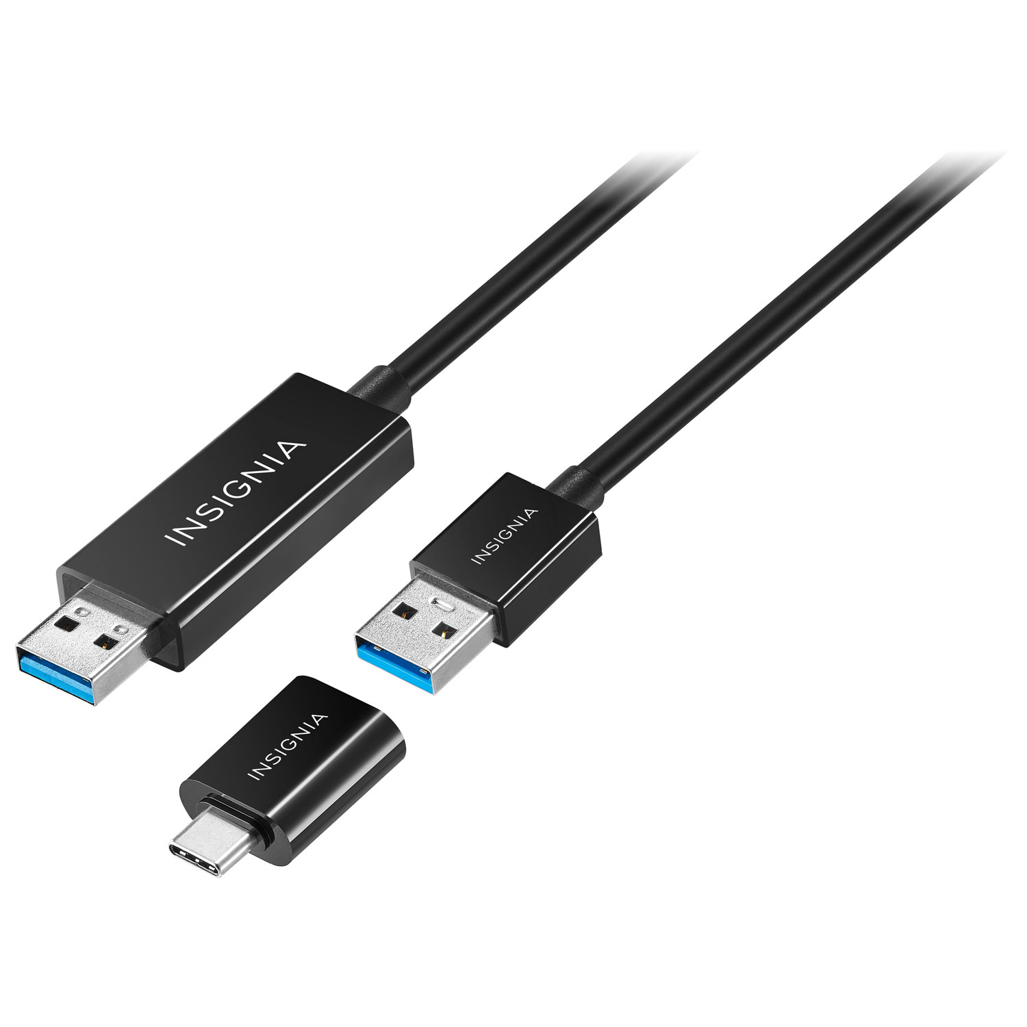 Câble USB-C vers C 3.0 de 1,83 m d'Insignia avec adaptateur USB-C (NS-PCK336C-C)