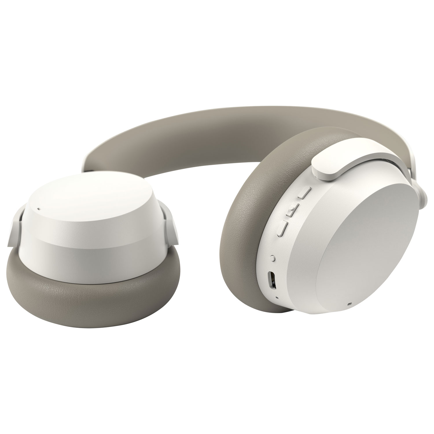 Casque d'écoute sans fil à suppression du bruit ACCENTUM de Sennheiser - Blanc