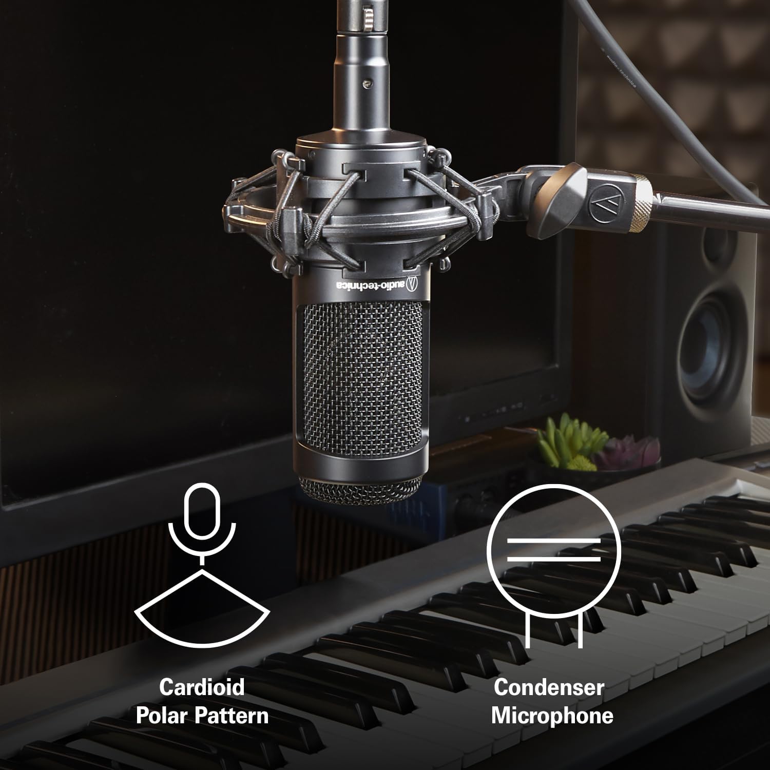 Audio-Technica 20 Series AT2035 Condenser Studio Microphone