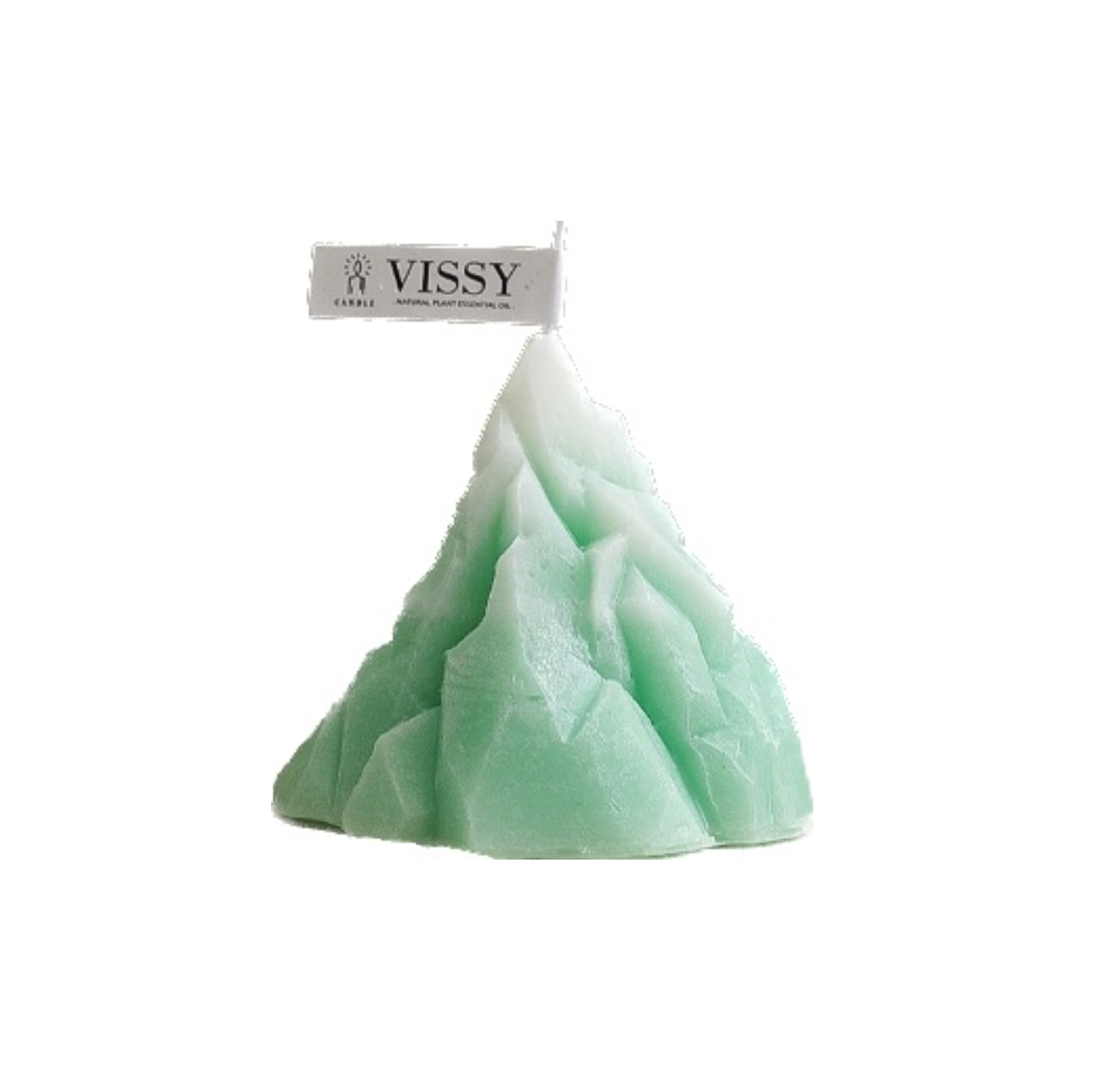 Bougie parfumée Iceberg, bougies esthétiques en paraffine fabriquées à la main