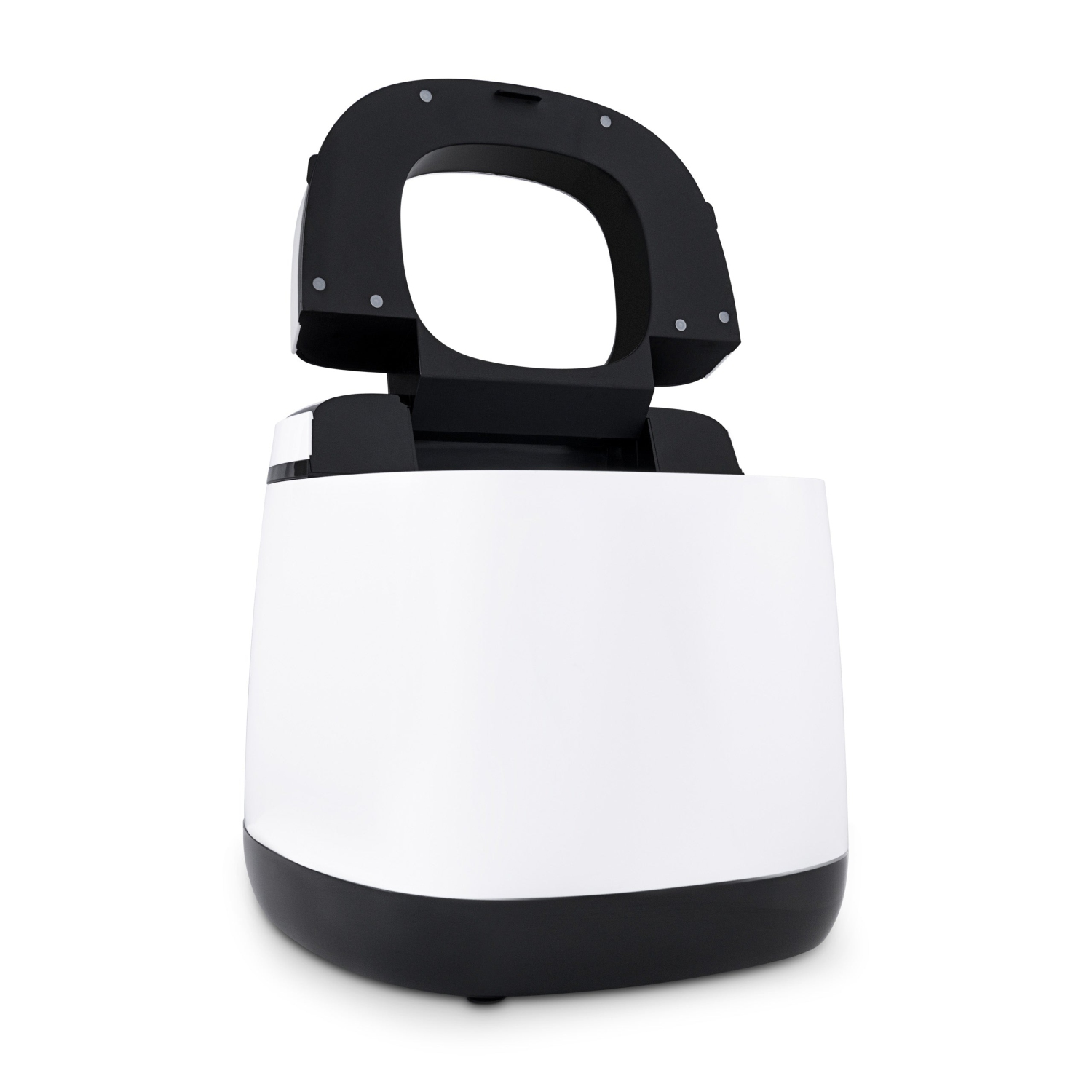 NewAir – machine à glaçons de comptoir, 50&nbsp;lb. De glace par jour, fonctionnement à un bouton et pièces sans BPA faciles à nettoyer – Blanc