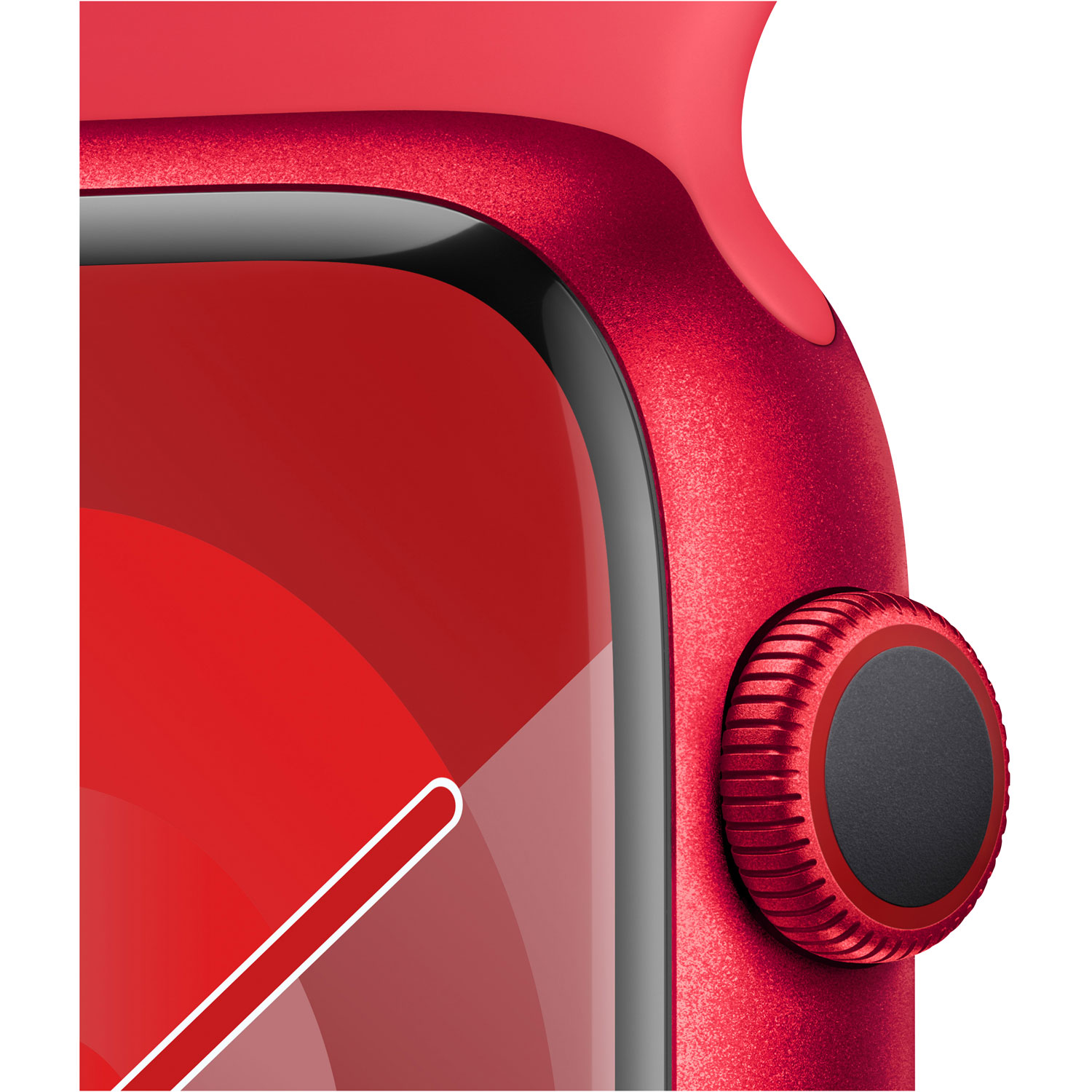 TELUS Apple Watch Series 9 45mm (PRODUCT)RED Aluminum Case w/ (PRODUCT)RED Sport Band - M/L - Monthly Financing