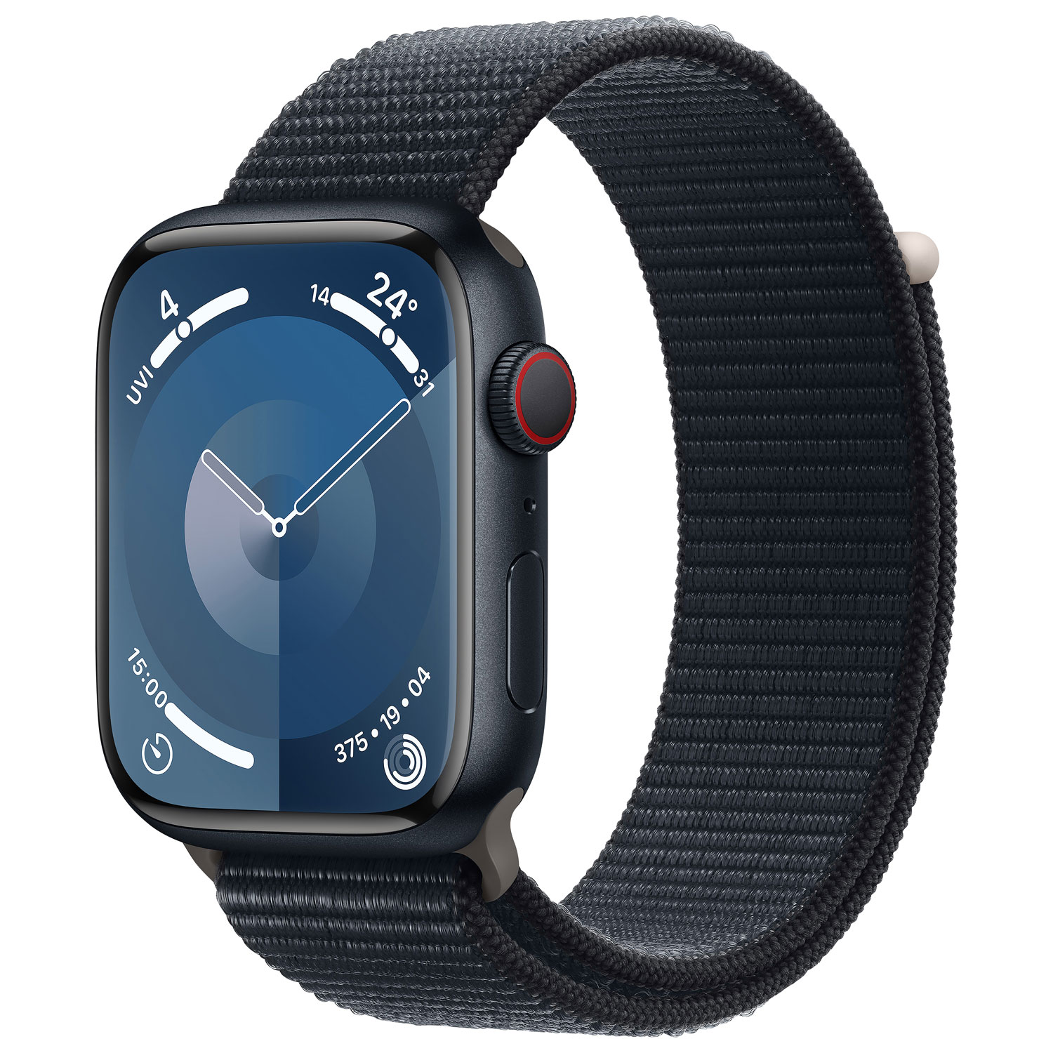 Virgin Plus Apple Watch Series 9 45mm Midnight Aluminum Case w/Midnight Sport Loop - Monthly Financing