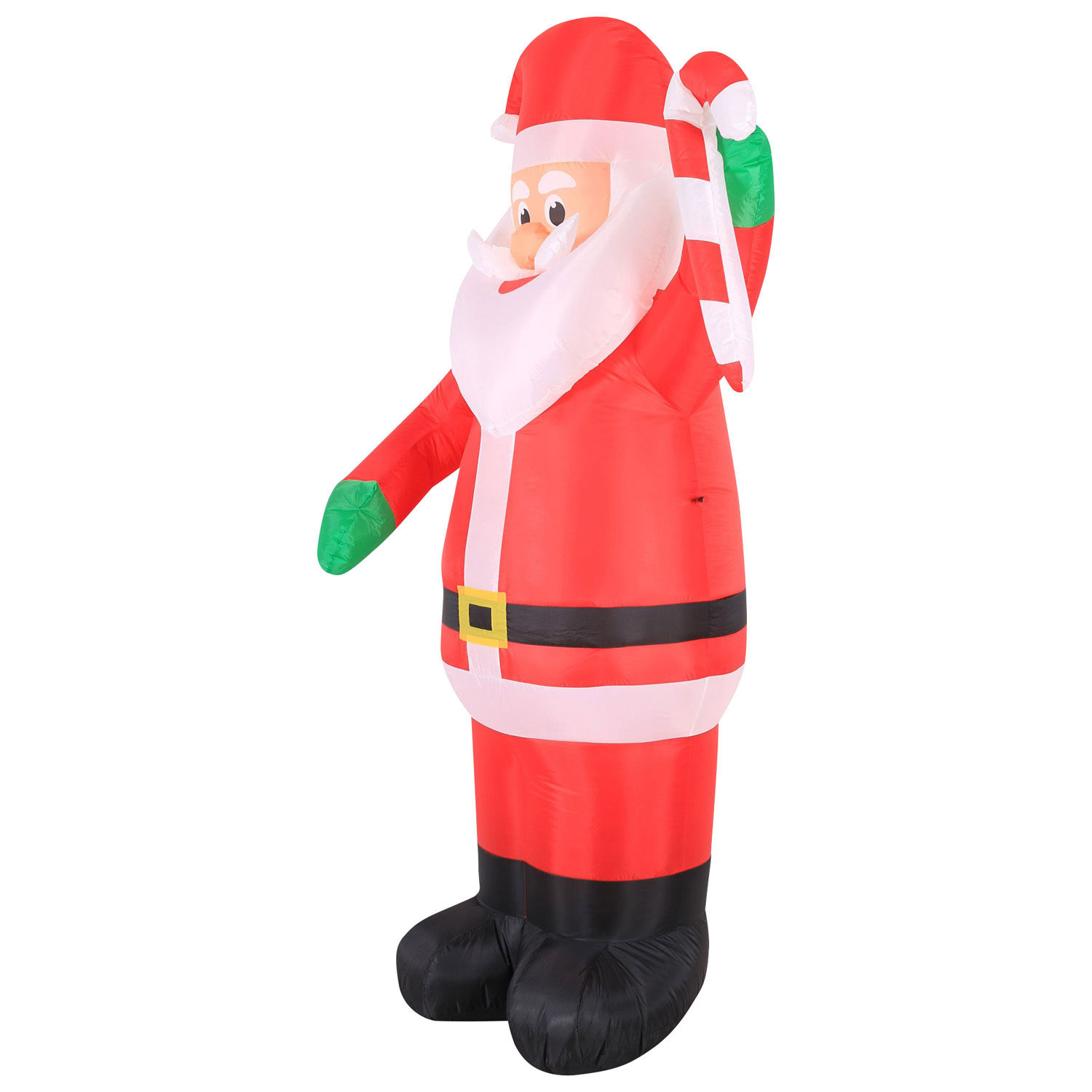 Occasions Christmas 7 Ft. Inflatable Santa with Candy Cane