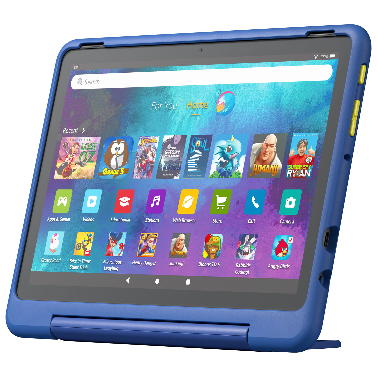 Amazon Fire HD 10 Kids Pro (2023) 10.1" 32GB FireOS Tablet with Kid-Proof Case - Nebula