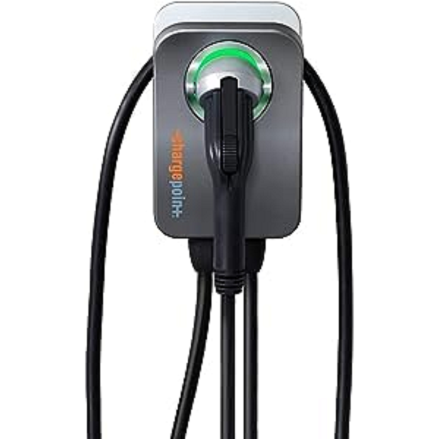 ChargePoint Home Flex Level 2 WiFi Enabled 240 Volt NEMA 6-50 Plug Electric Vehicle EV Charger for Plug in or Hardwired Indoor Outdoor Setup w/Cable