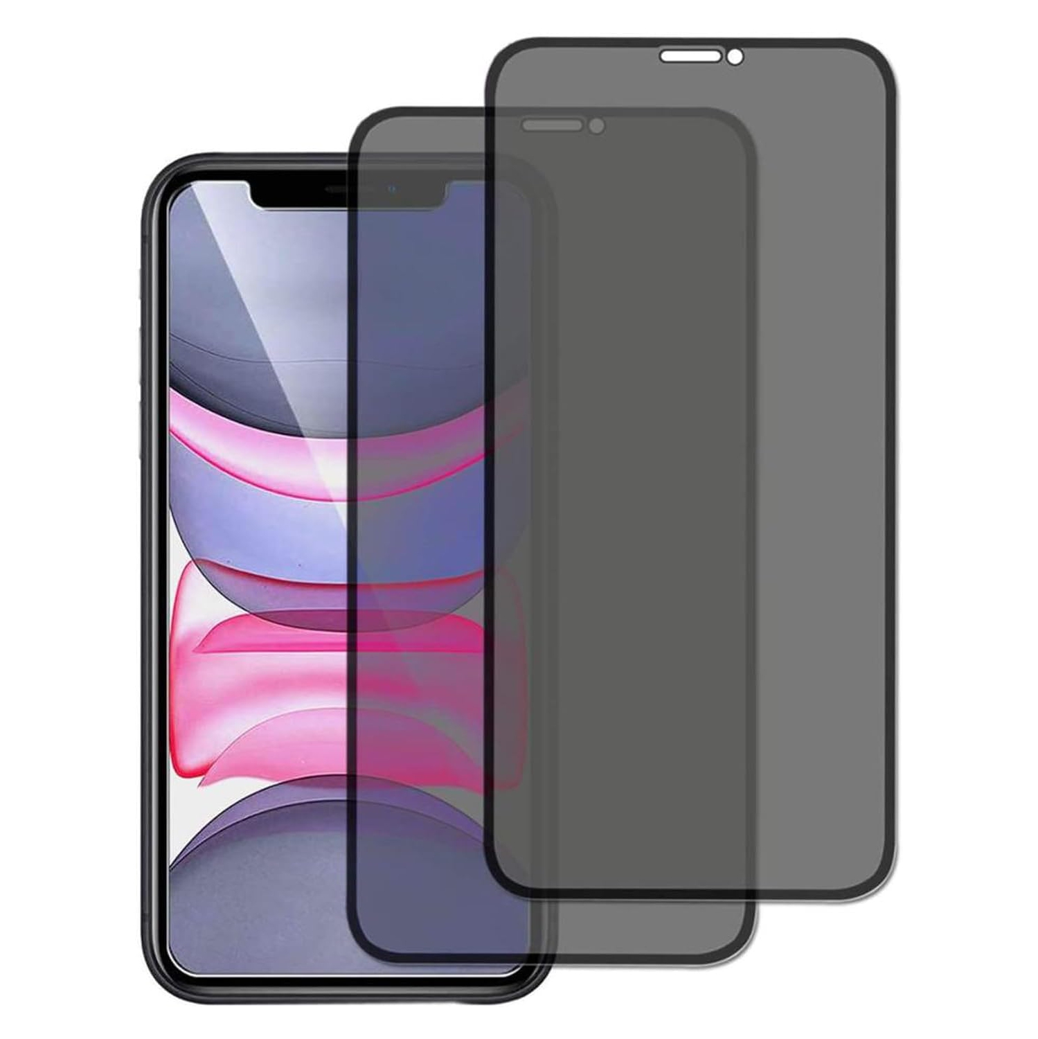 Protecteur d'écran en verre trempé antireflet de Supershield pour iPhone 15 Pro - Paquet de 2