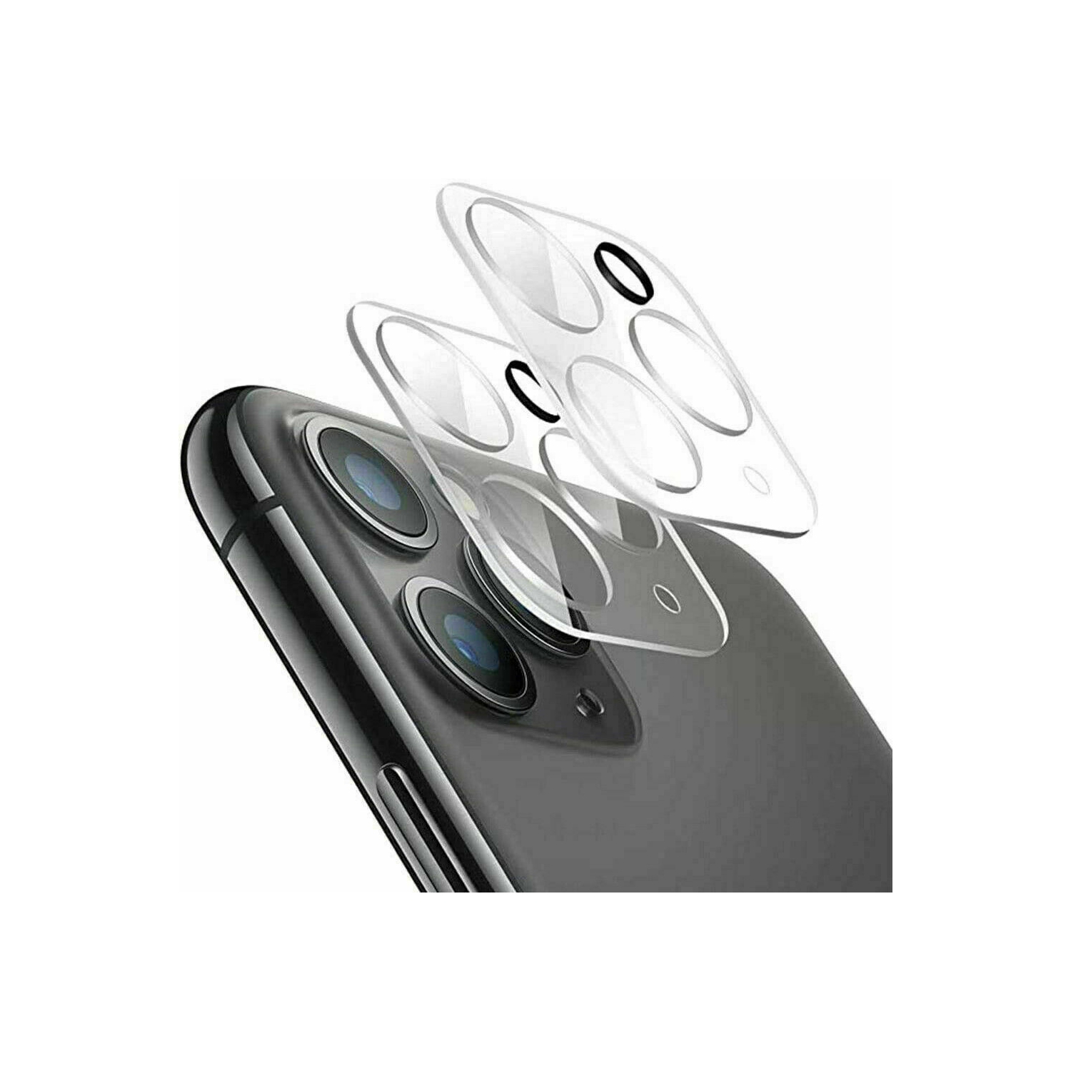 2 Pack Camera Lens Protector Compatible with iPhone 15 Pro, 9H Tempered Glass Camera Protector, Scratch Resistant, Case Friendly Lens Cover Camera