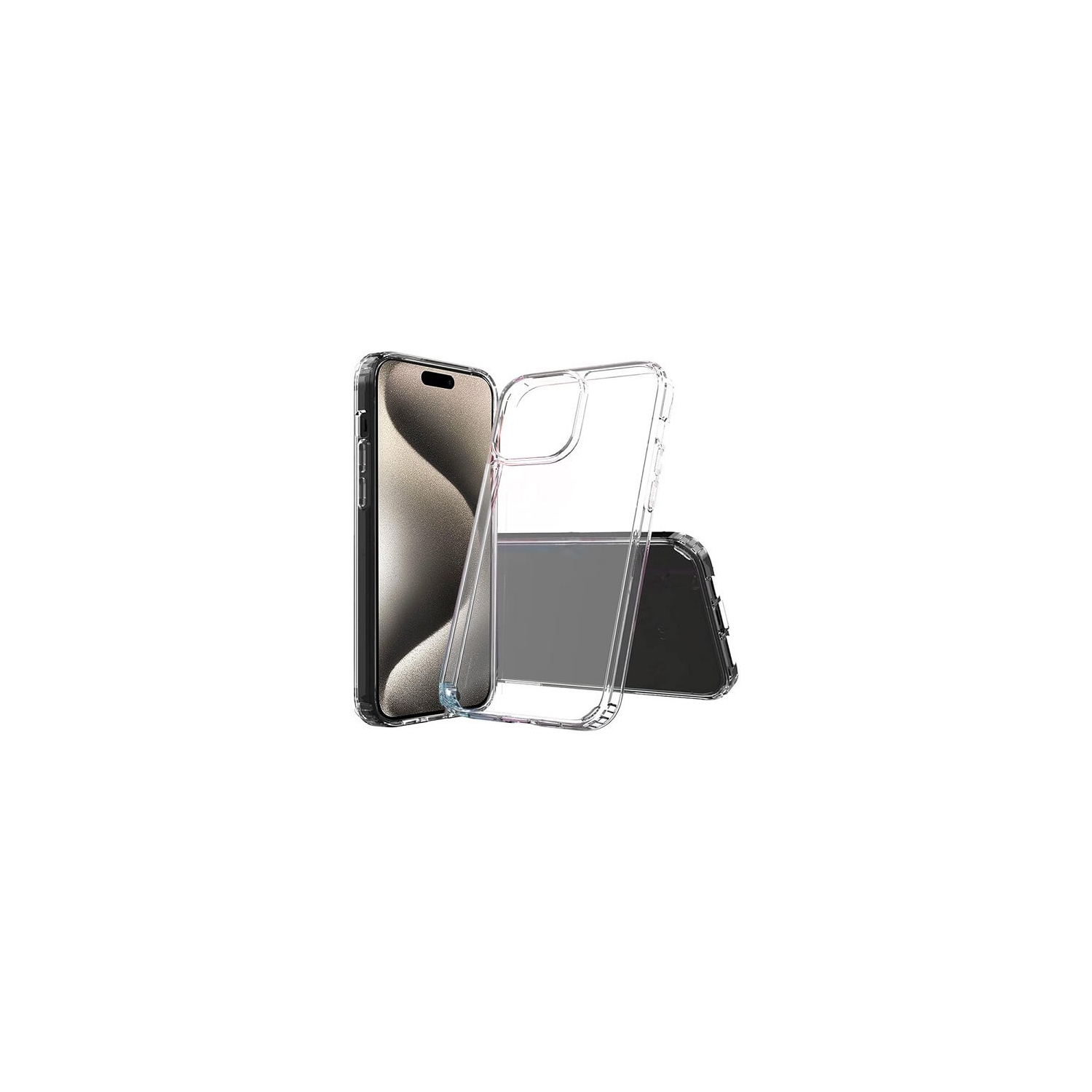 Étui Supershield pour étui iPhone 15 Pro Max, Ultra hybride [anti-jaunissement] conçu pour étui Apple iPhone 15 Pro Max - transparent