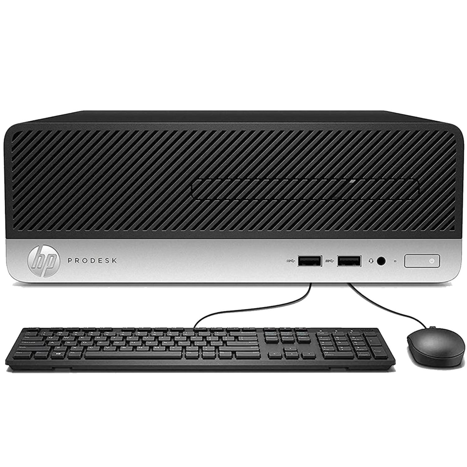 Refurbished - HP ProDesk 400 G5 SFF High Performance Desktop PC, Black/Silver (Intel Core i3 8th GEN @3.60 GHz/ 16GB DDR4 RAM/ 1TB SSD/ Windows 11