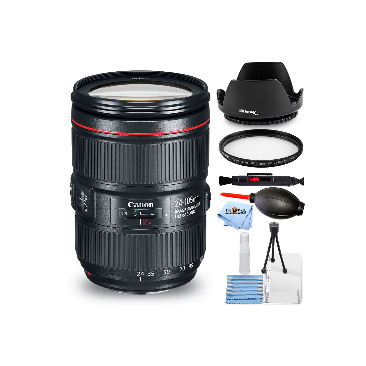 Canon EF 24-105mm f/4L IS II USM Lens - Essential UV Bundle New in White  Box | Best Buy Canada