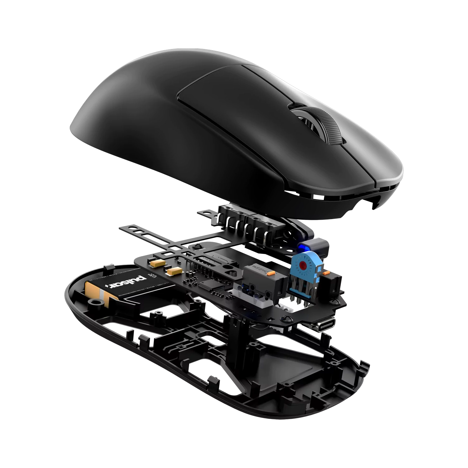Pulsar Gaming Gears - X2 V2 Wireless Size 1 (Mini) - Black | Best