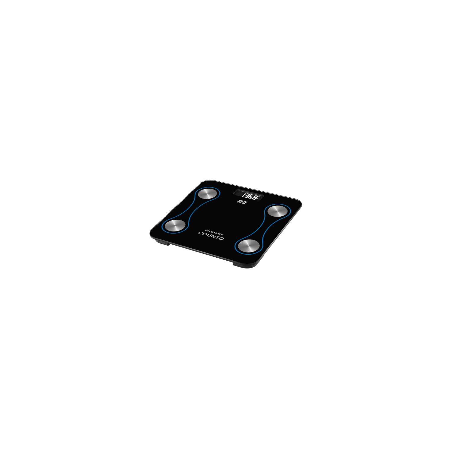 Digital smart scale measuring all major body parameters to help you keep track of your health and sustain a wholesome lifestyle