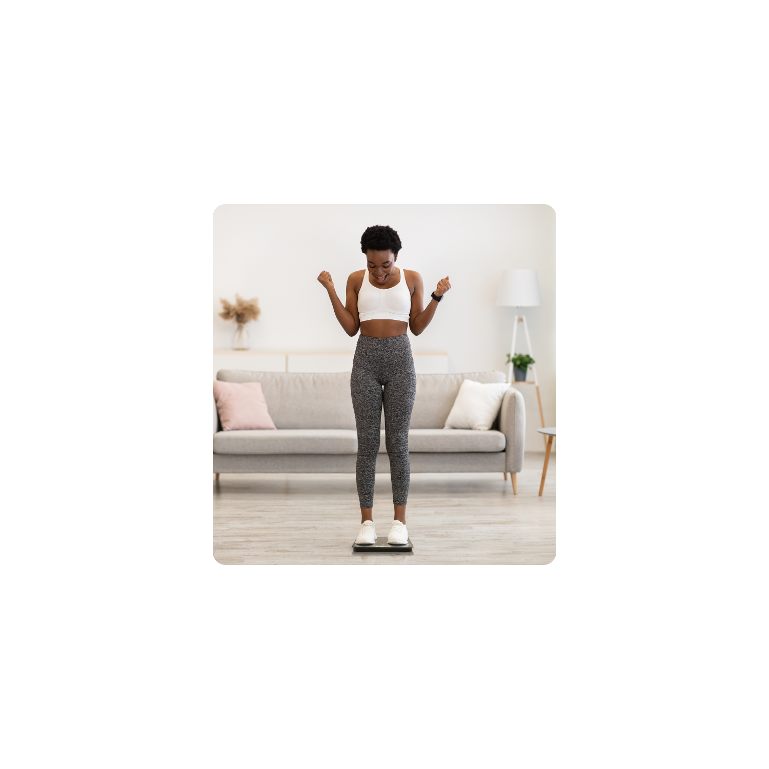 Digital smart scale measuring all major body parameters to help you keep track of your health and sustain a wholesome lifestyle