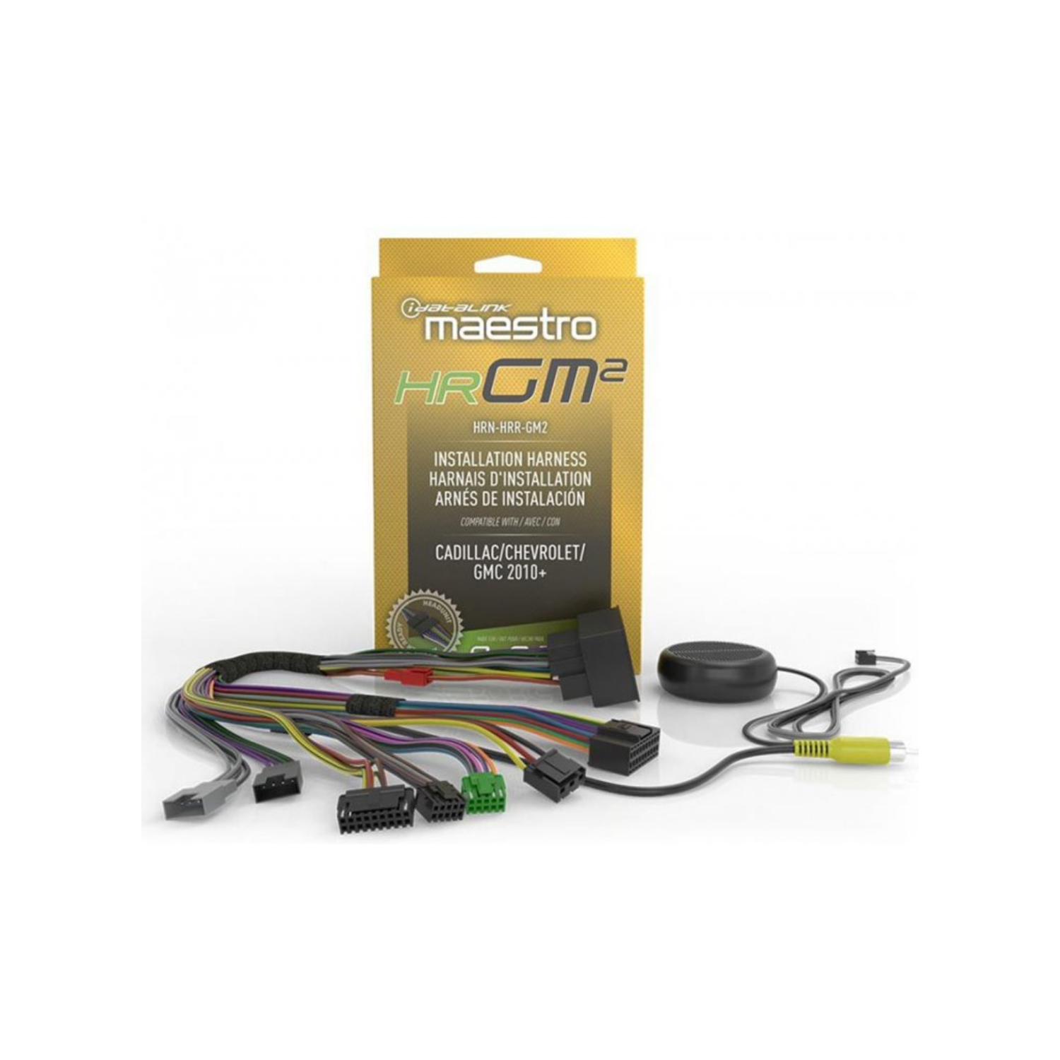 iDatalink HRN-HRR-GM2 Plug and Play T-Harness for GMC Cadillac Chevrolet 2010+