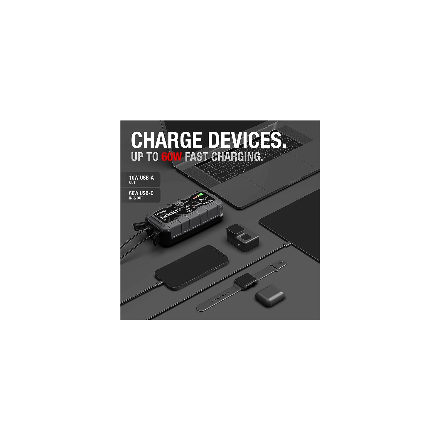 NOCO Boost X GBX45 1250A 12V UltraSafe Portable Lithium Jump