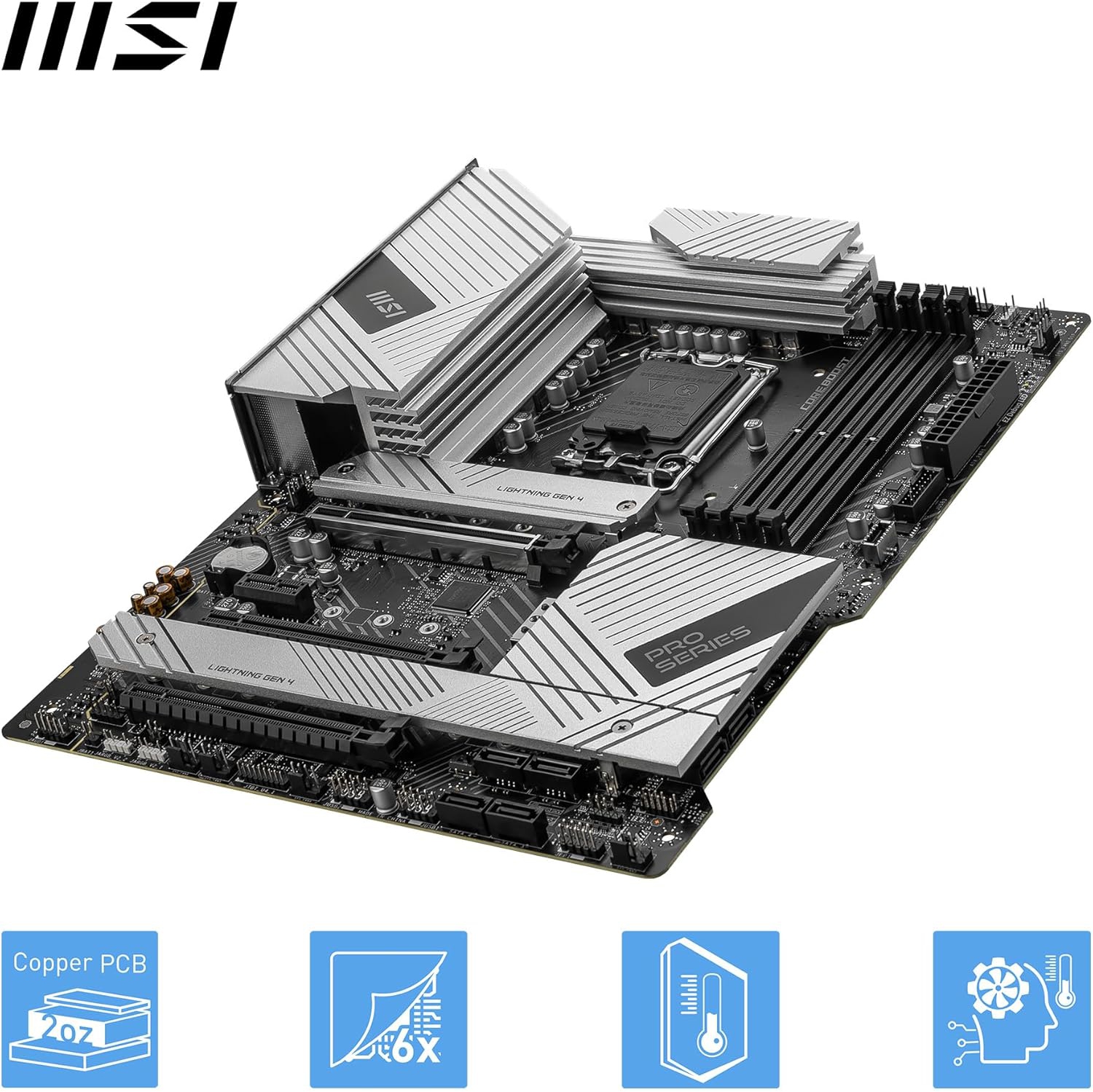 MSI PRO Z790-A MAX WiFi ProSeries Motherboard (Supports 12th/13th