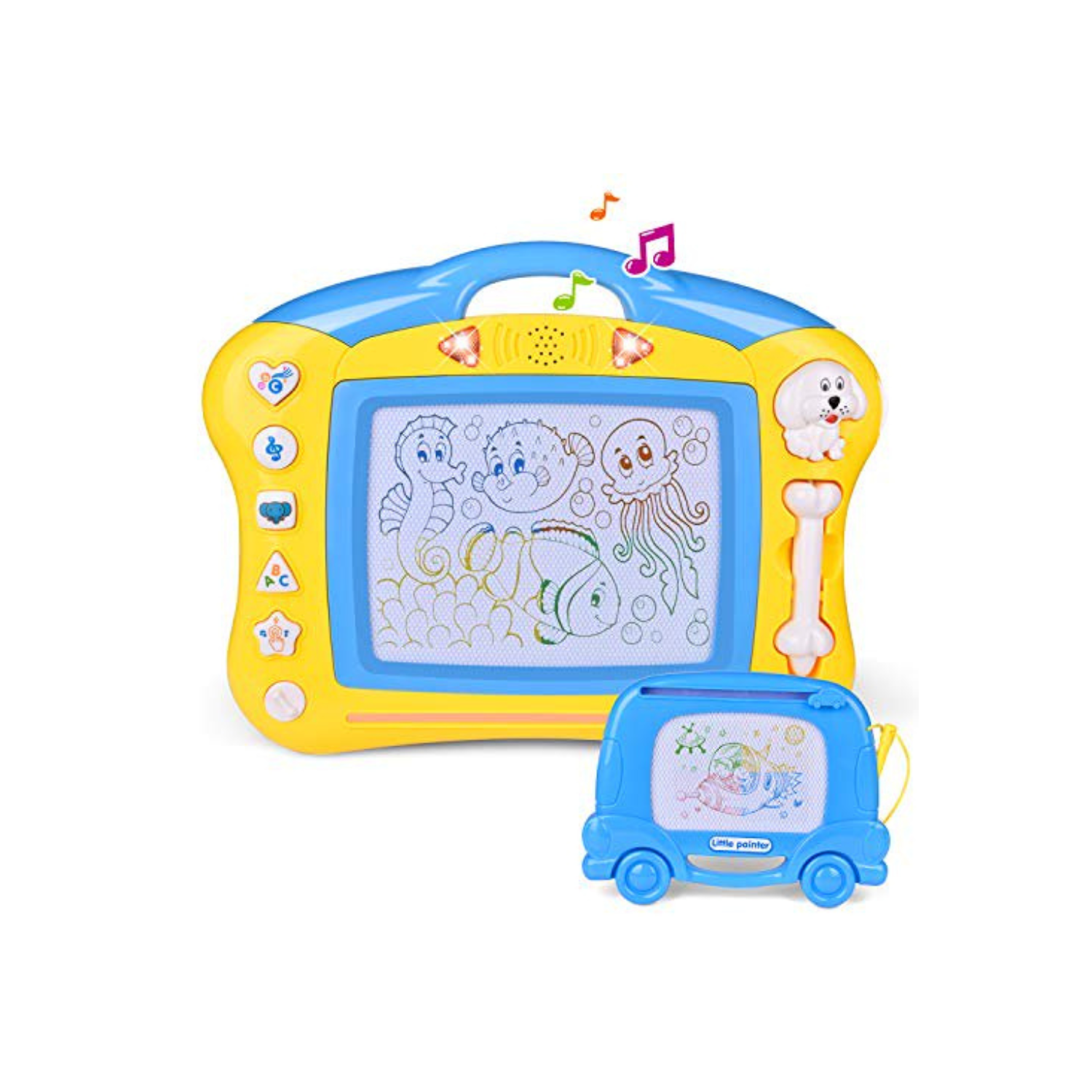 Fun Little Toys 2in1 Magnetic Drawing Board Kit