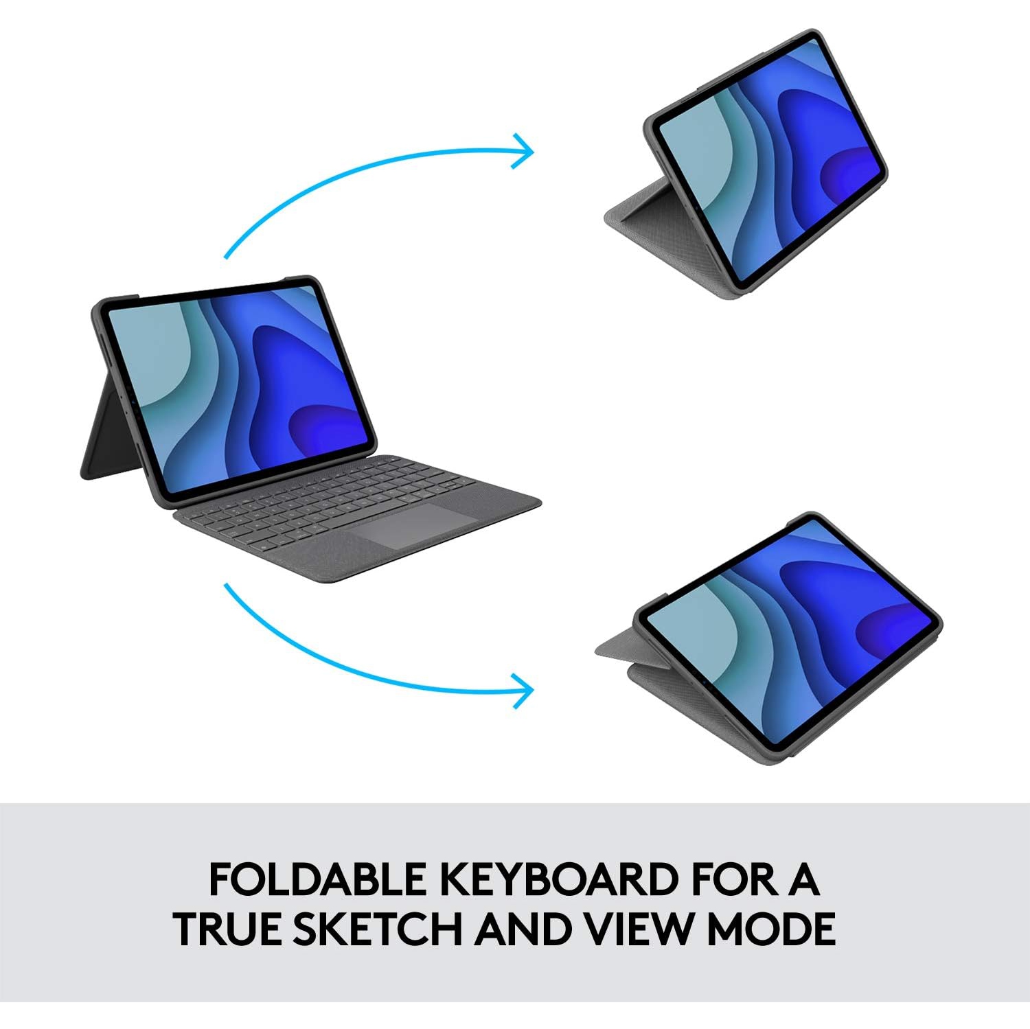 Logitech Folio Touch iPad Pro 11-inch (1st, 2nd, 3rd, 4th gen) and