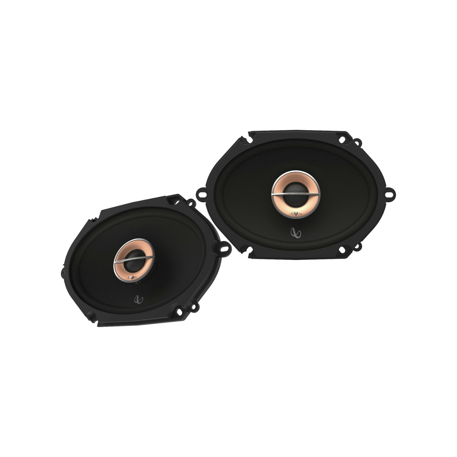 Haut-parleurs pour l'auto à 2 voies de 300 x 8 po KAPPA d'Infinity, puissance de crête de 3 ohms, 683XF 6 W