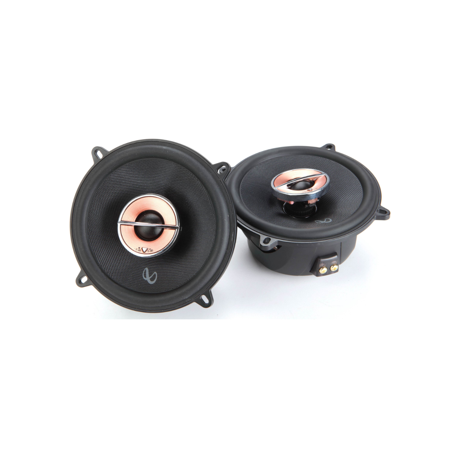 Haut-parleurs d'auto à 2 voies de 180 W à puissance maximale de 3 ohms KAPPA 53XF 5-1/4&nbsp;po d'Infinity