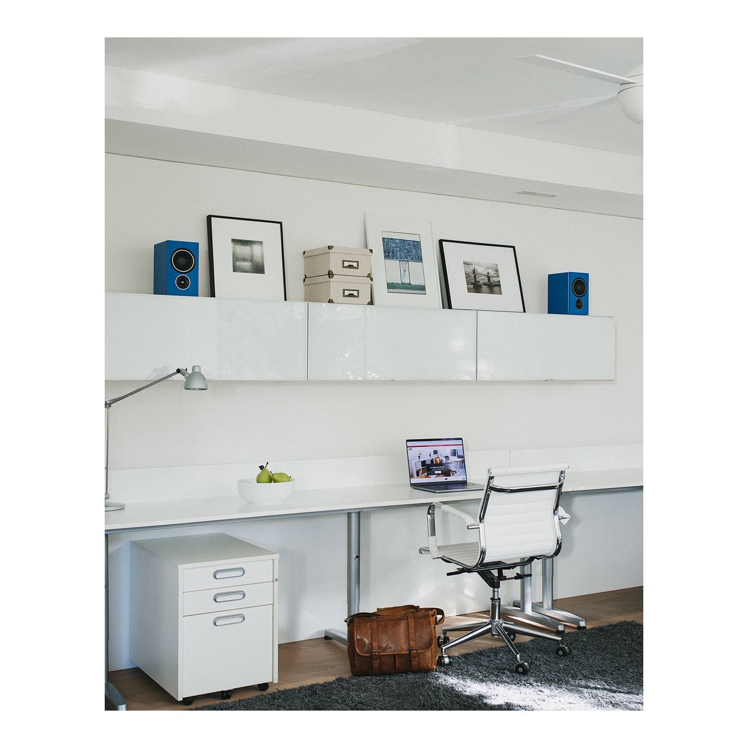 PSB Alpha iQ Streaming Powered Speakers with BluOS - Midnight Blue