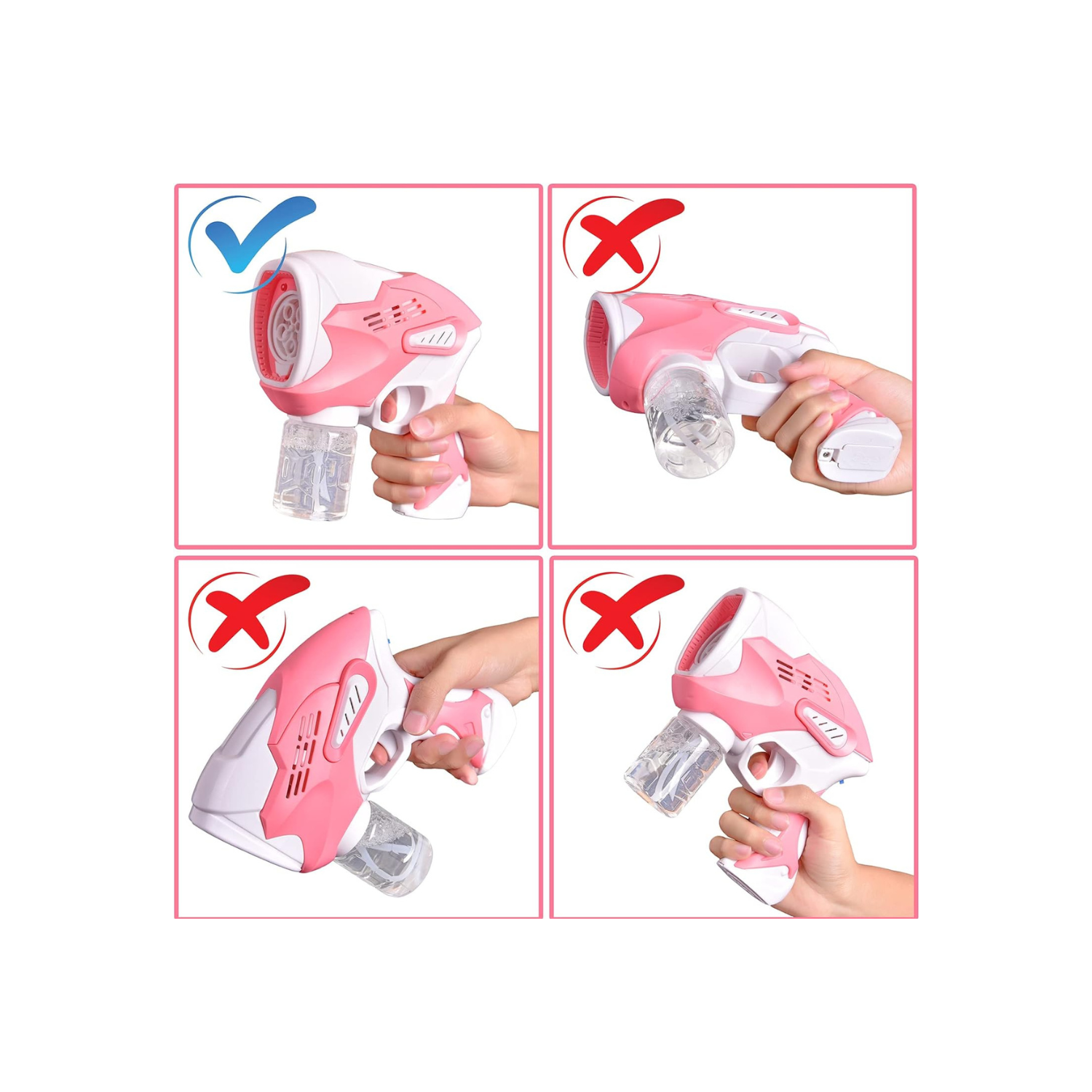 Fun Little Toys F-742 2pcs Space Bubble Guns